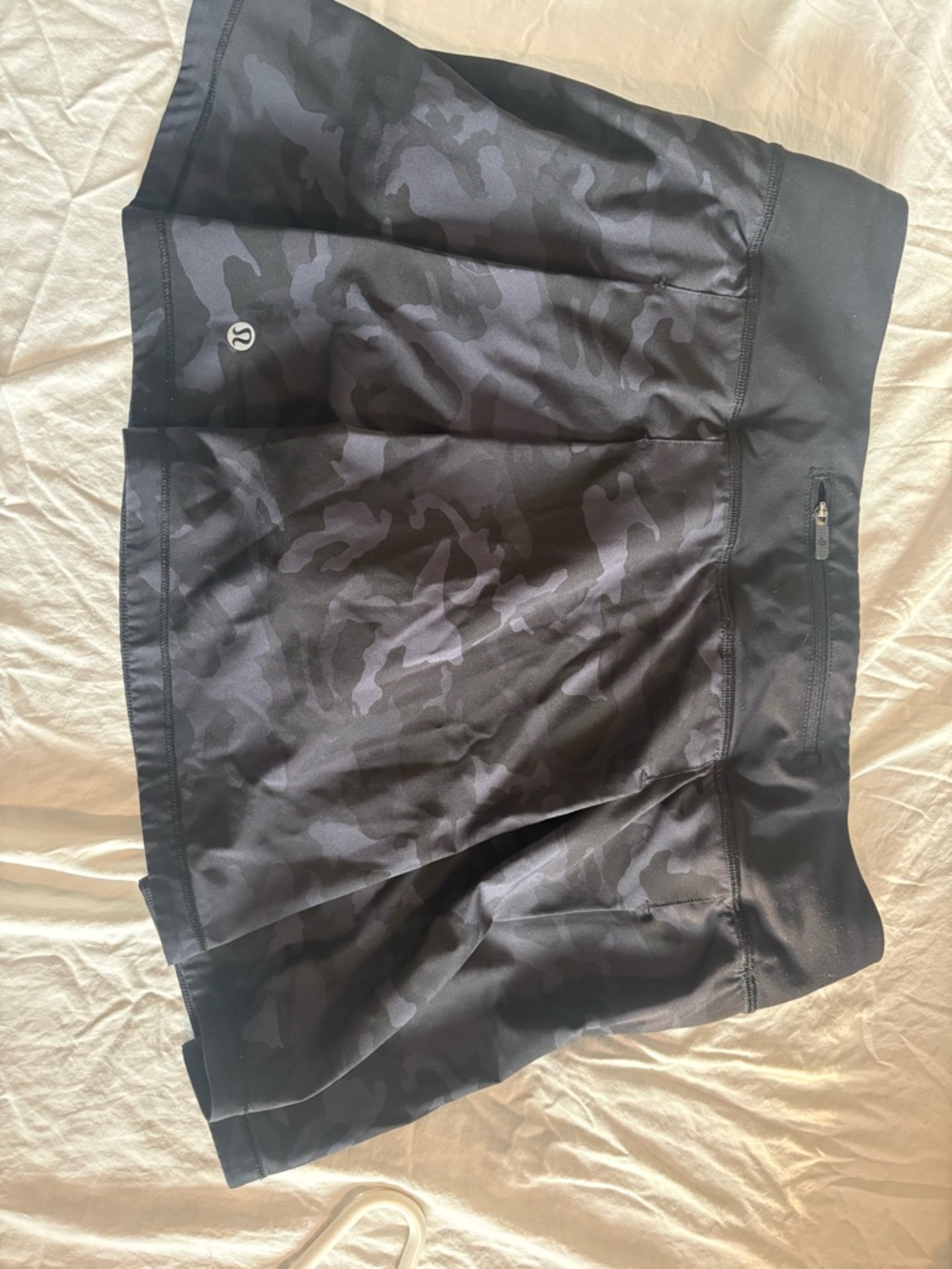 lululemon athletica Black/Camo Active Mini Skirt